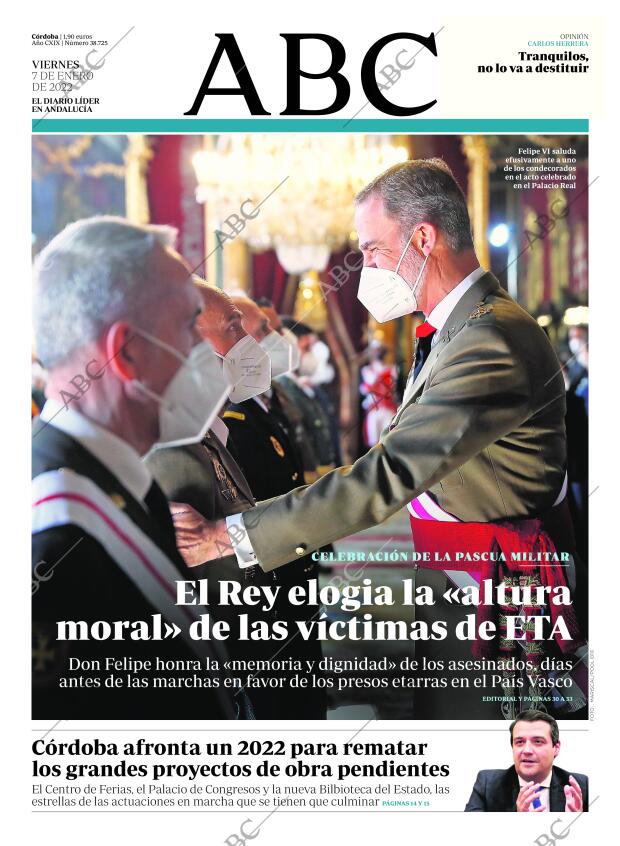 ABC CORDOBA 07-01-2022 página 1