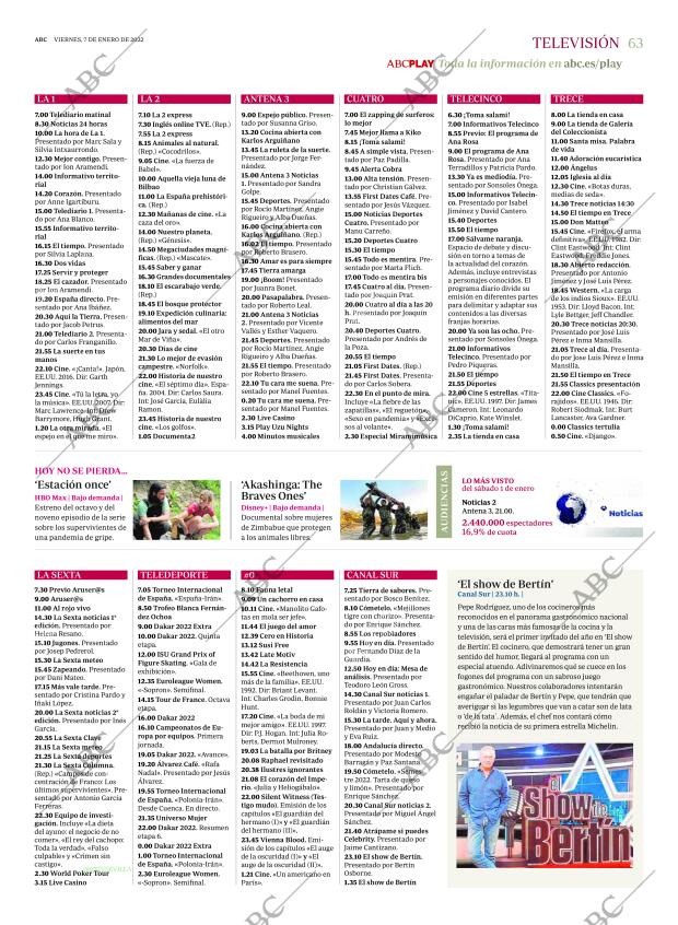 ABC CORDOBA 07-01-2022 página 63