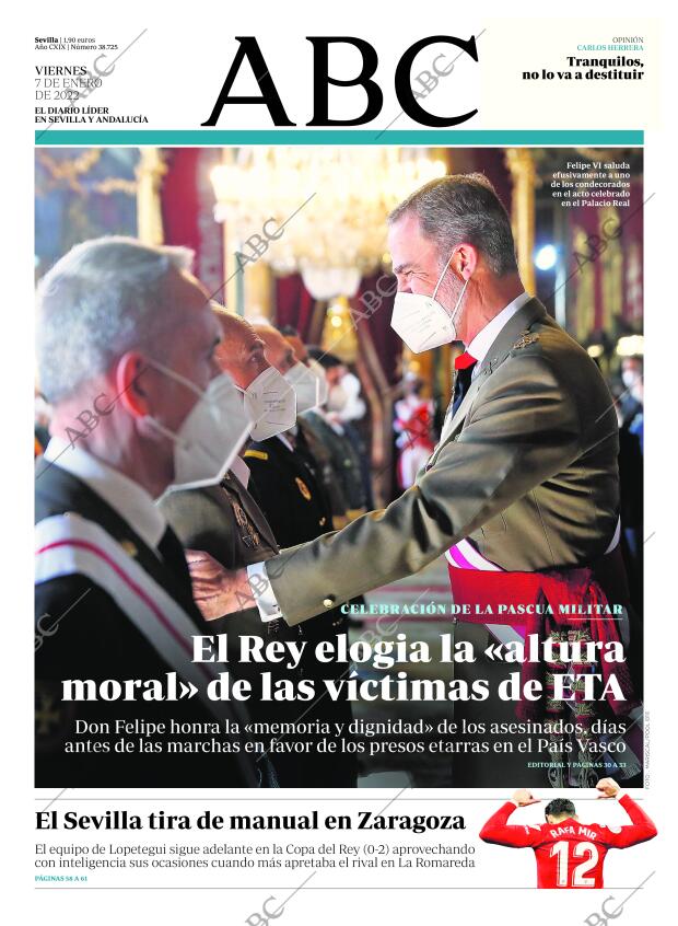 ABC SEVILLA 07-01-2022 página 1