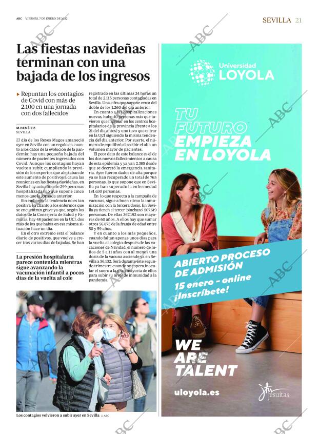 ABC SEVILLA 07-01-2022 página 21