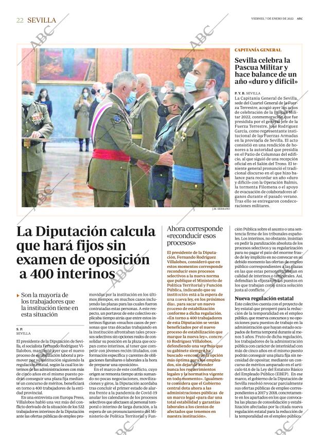 ABC SEVILLA 07-01-2022 página 22