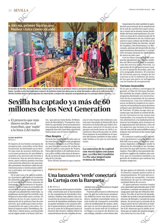 ABC SEVILLA 08-01-2022 página 16