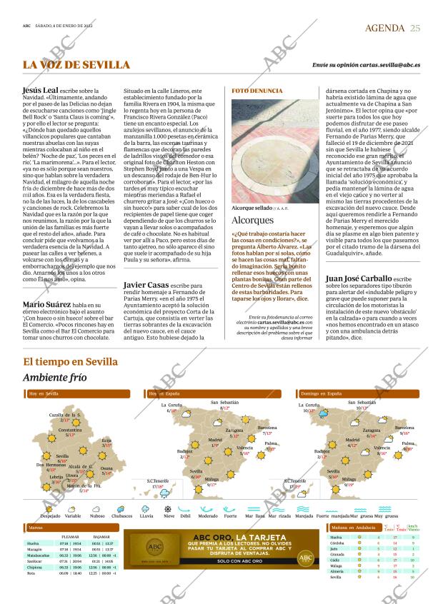 ABC SEVILLA 08-01-2022 página 25