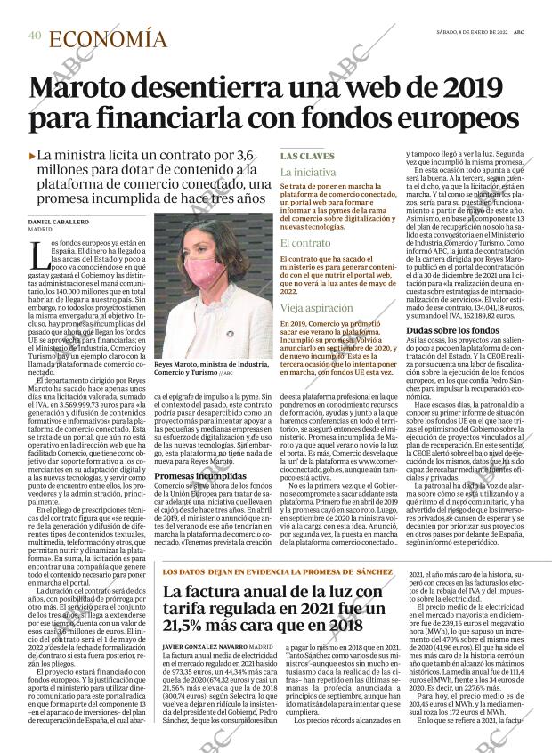 ABC SEVILLA 08-01-2022 página 40