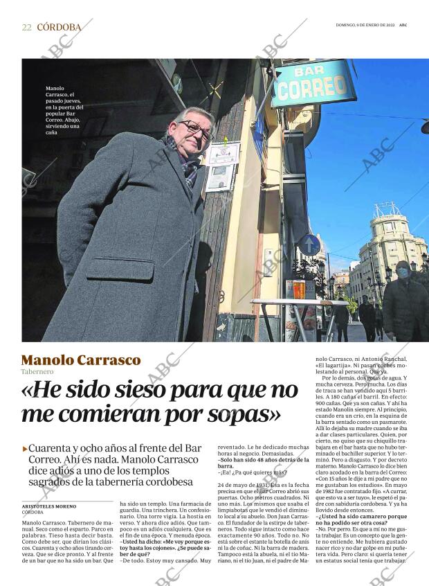 ABC CORDOBA 09-01-2022 página 22