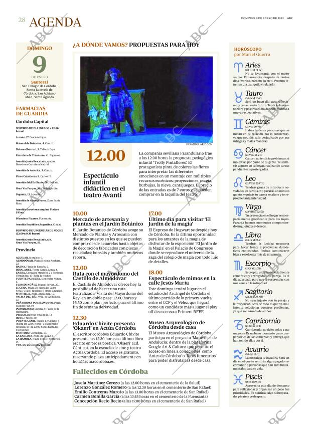 ABC CORDOBA 09-01-2022 página 28