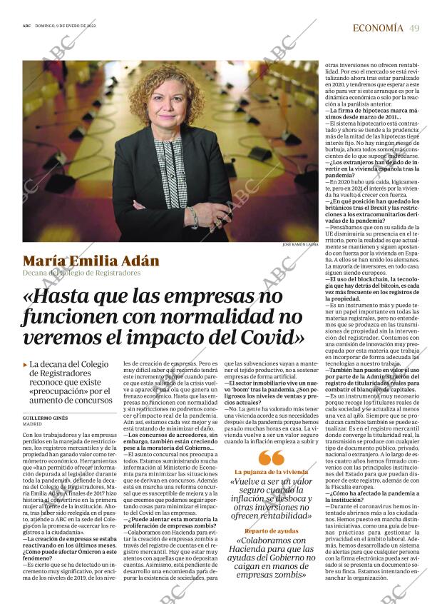 ABC CORDOBA 09-01-2022 página 49