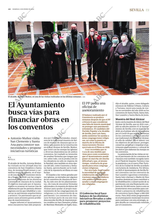 ABC SEVILLA 09-01-2022 página 19