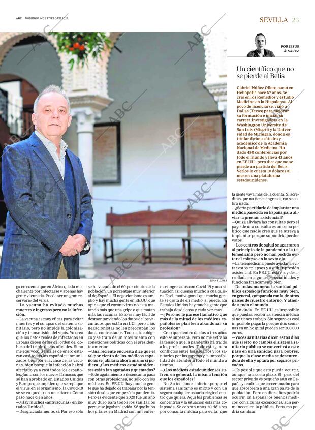 ABC SEVILLA 09-01-2022 página 23
