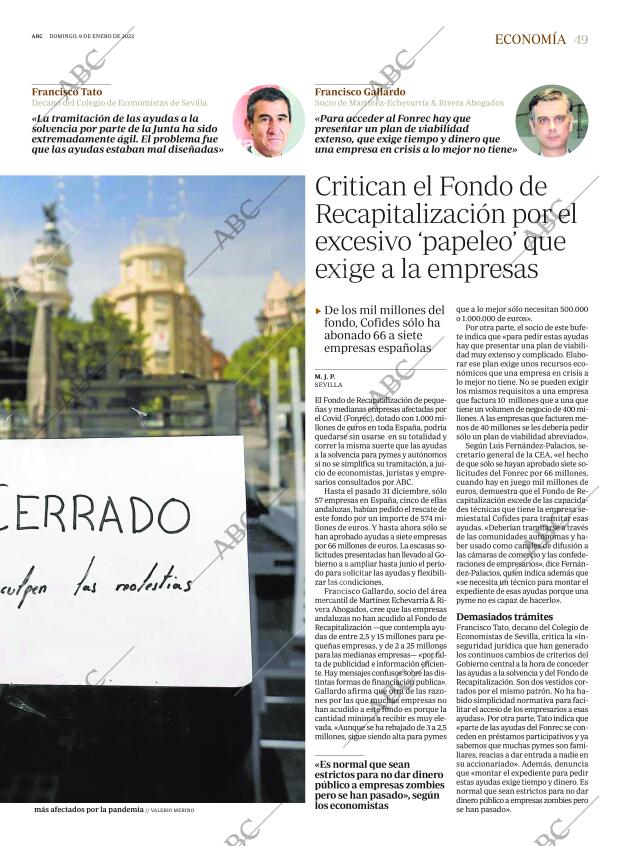ABC SEVILLA 09-01-2022 página 49