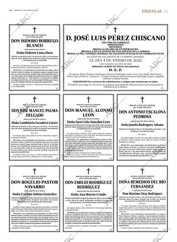 ABC SEVILLA 09-01-2022 página 63