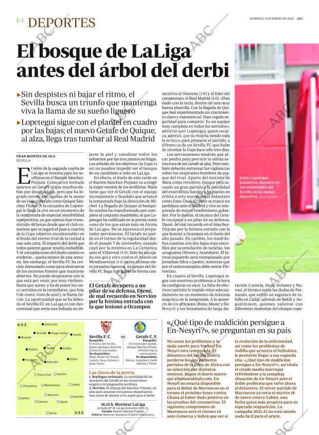 ABC SEVILLA 09-01-2022 página 64