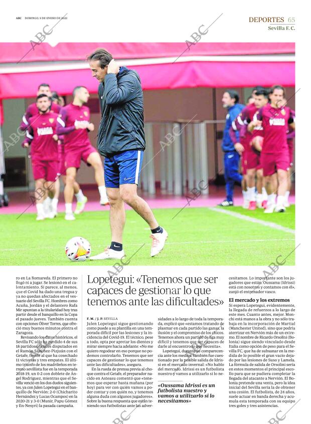 ABC SEVILLA 09-01-2022 página 65