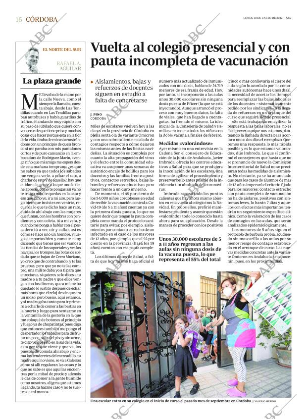ABC CORDOBA 10-01-2022 página 16