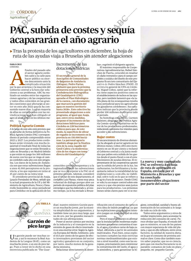 ABC CORDOBA 10-01-2022 página 20