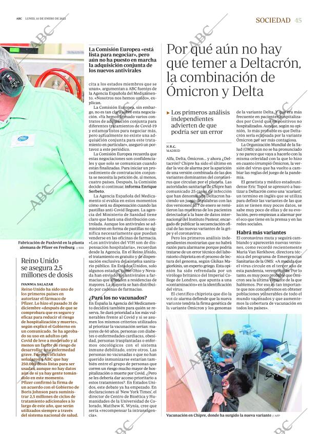 ABC CORDOBA 10-01-2022 página 45