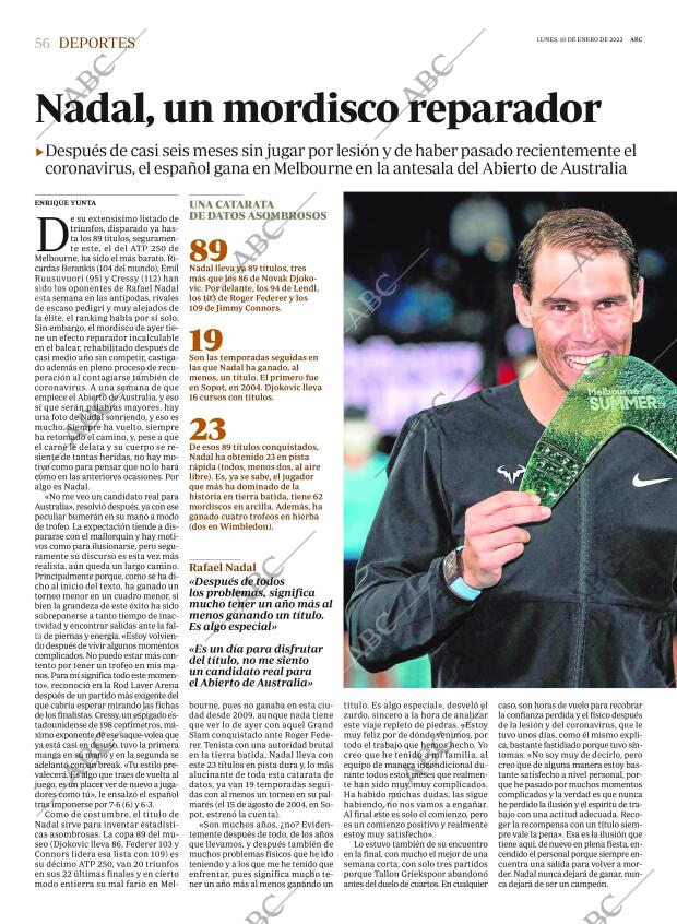 ABC CORDOBA 10-01-2022 página 56