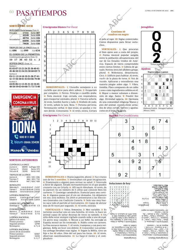 ABC CORDOBA 10-01-2022 página 60