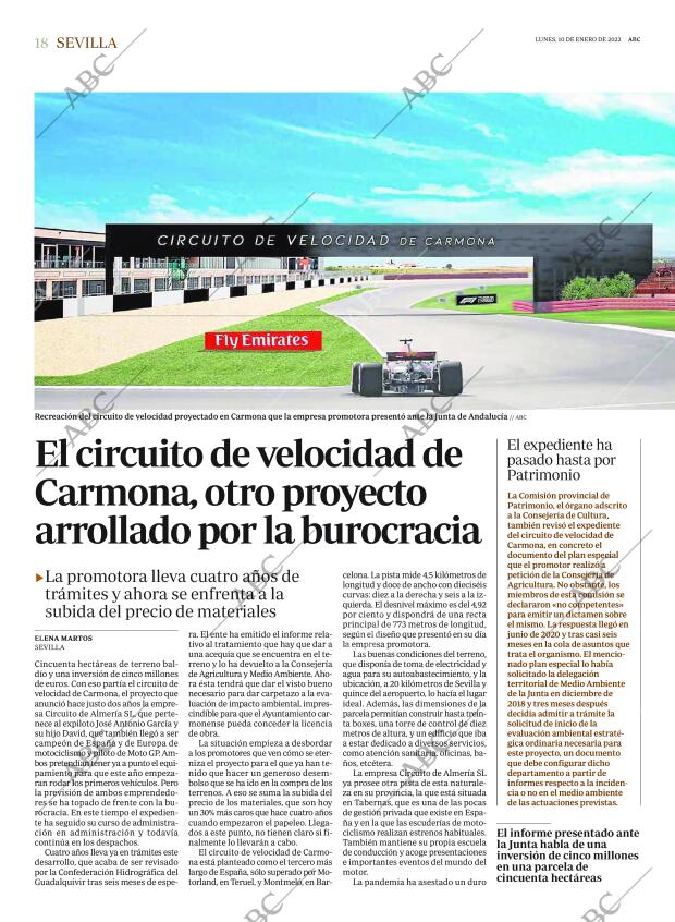 ABC SEVILLA 10-01-2022 página 18