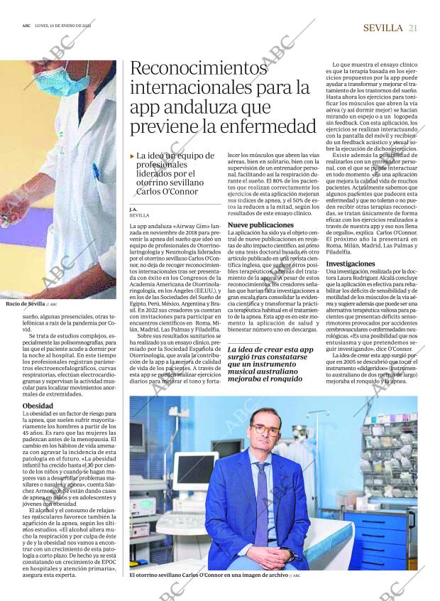 ABC SEVILLA 10-01-2022 página 21