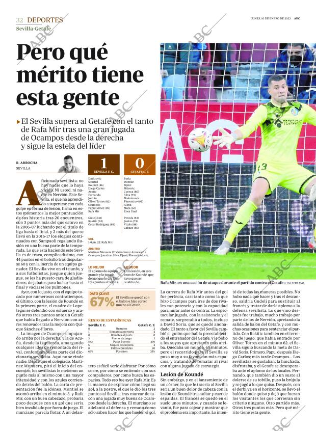 ABC SEVILLA 10-01-2022 página 32
