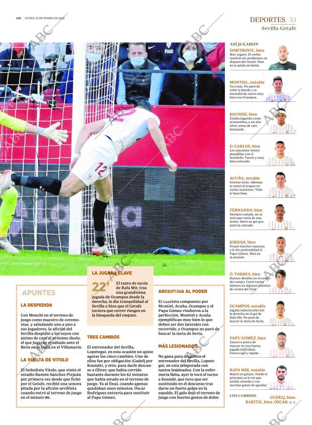 ABC SEVILLA 10-01-2022 página 33