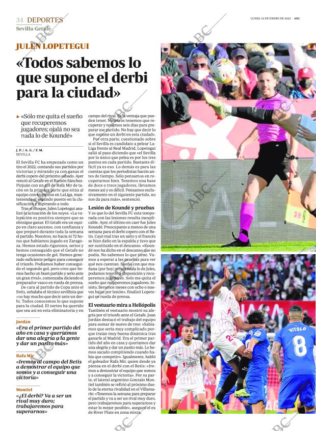 ABC SEVILLA 10-01-2022 página 34