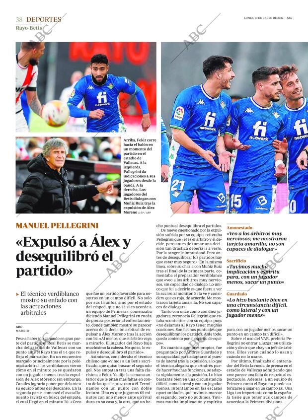 ABC SEVILLA 10-01-2022 página 38