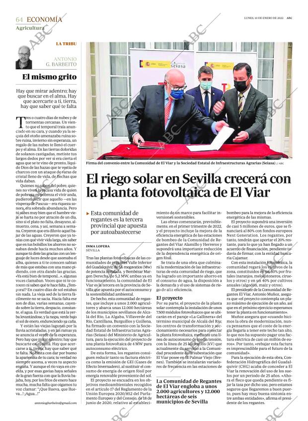 ABC SEVILLA 10-01-2022 página 64