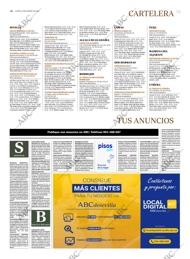 ABC SEVILLA 10-01-2022 página 73