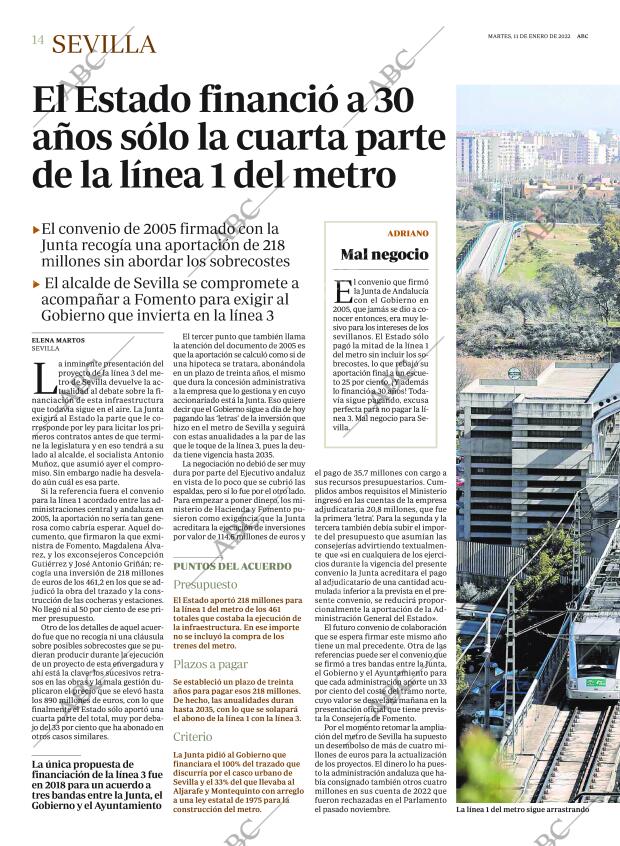 ABC SEVILLA 11-01-2022 página 14