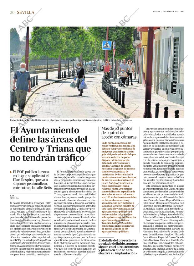 ABC SEVILLA 11-01-2022 página 20