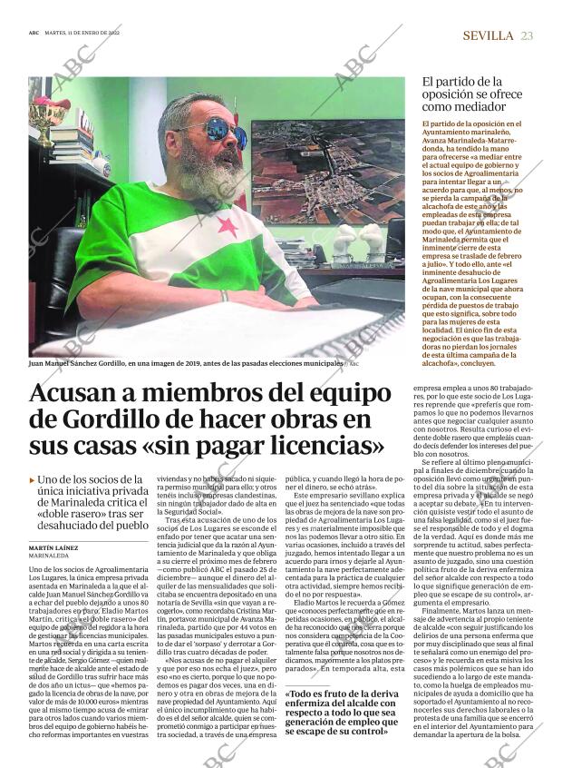 ABC SEVILLA 11-01-2022 página 23