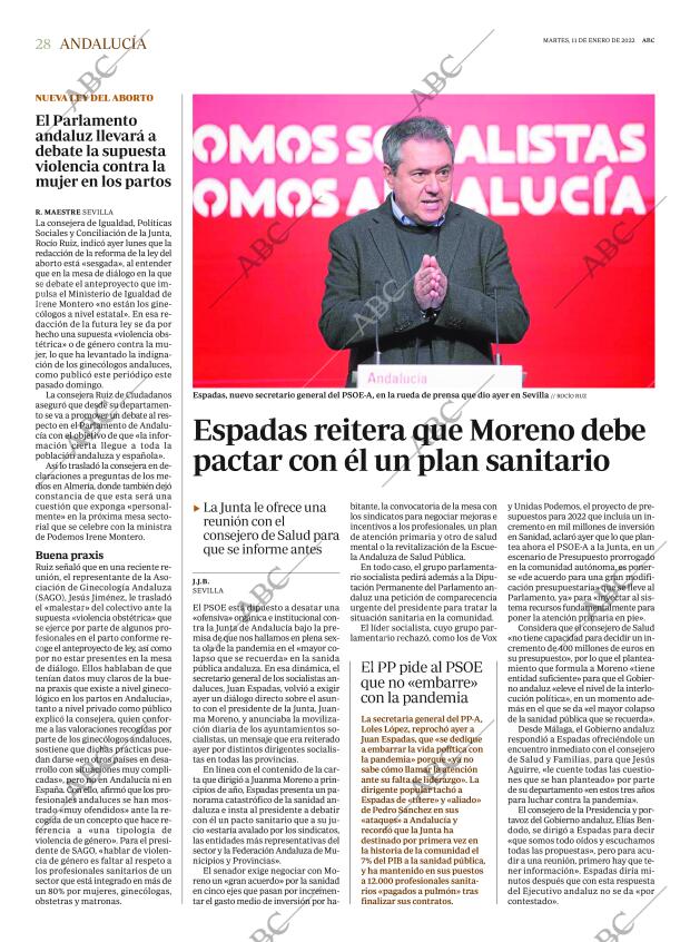 ABC SEVILLA 11-01-2022 página 28