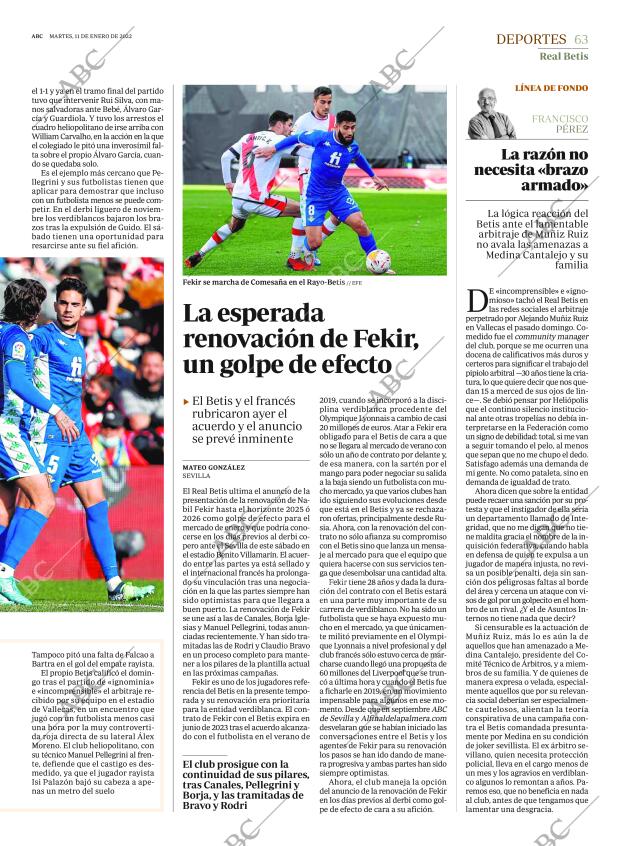 ABC SEVILLA 11-01-2022 página 63