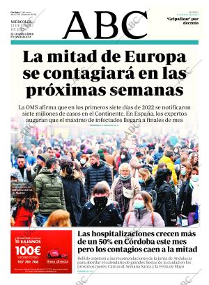 ABC CORDOBA 12-01-2022 página 1