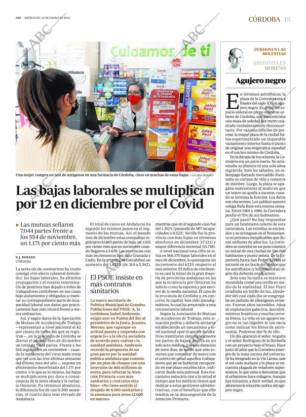 ABC CORDOBA 12-01-2022 página 15