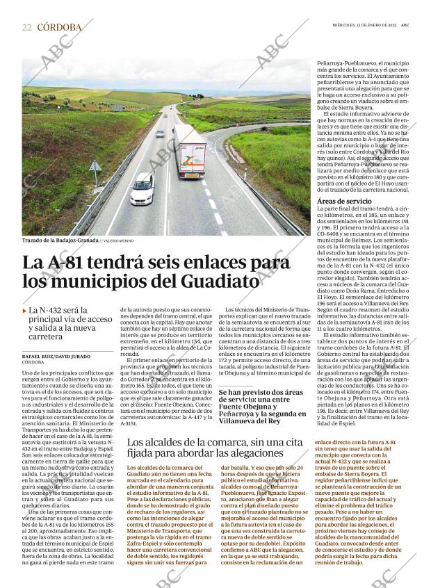 ABC CORDOBA 12-01-2022 página 22