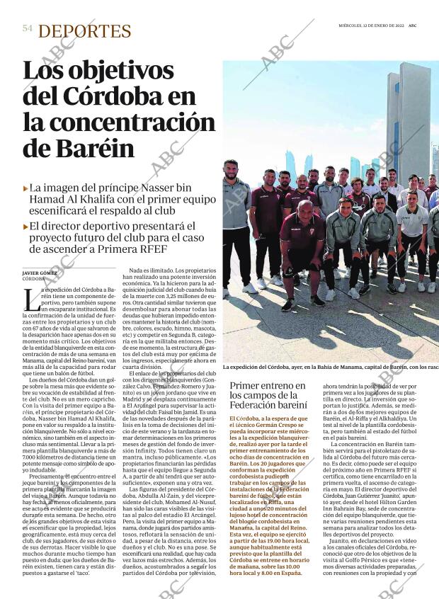 ABC CORDOBA 12-01-2022 página 54