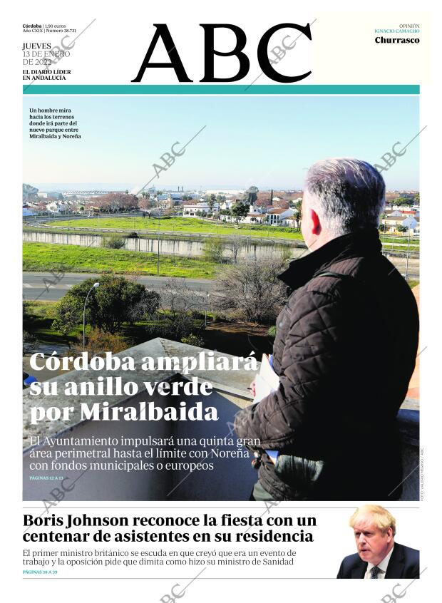ABC CORDOBA 13-01-2022 página 1