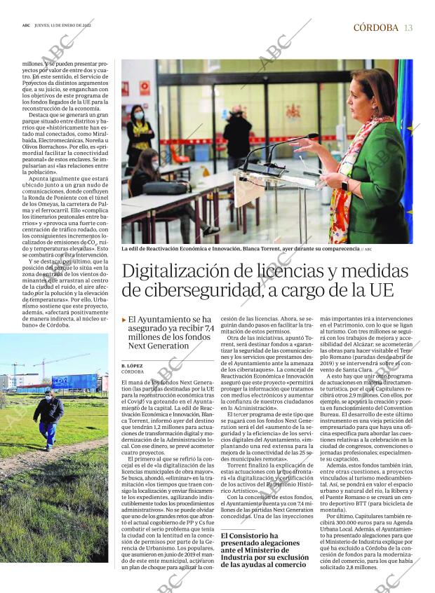 ABC CORDOBA 13-01-2022 página 13