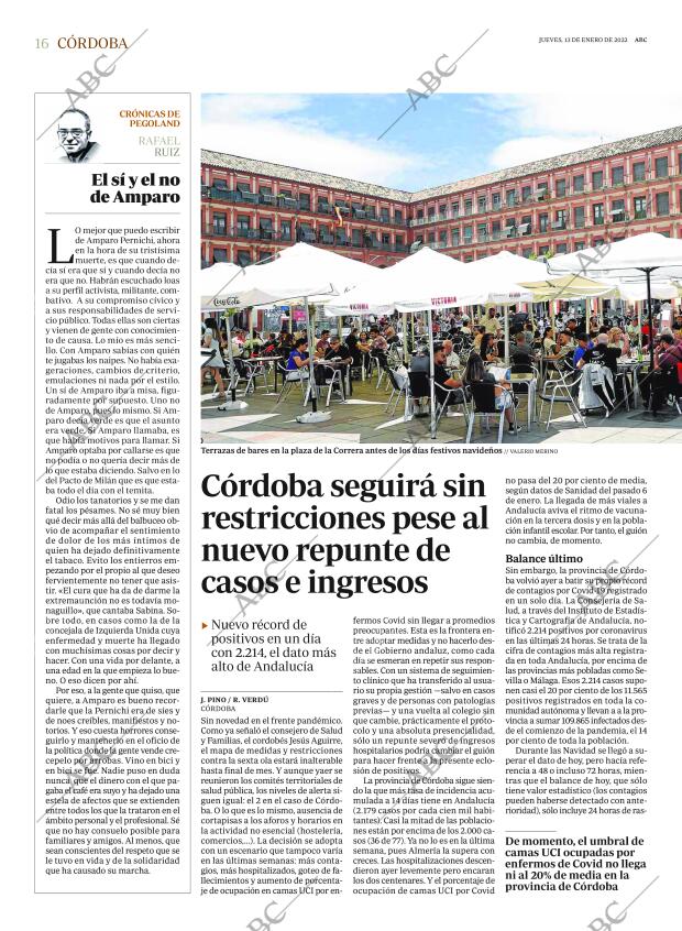 ABC CORDOBA 13-01-2022 página 16