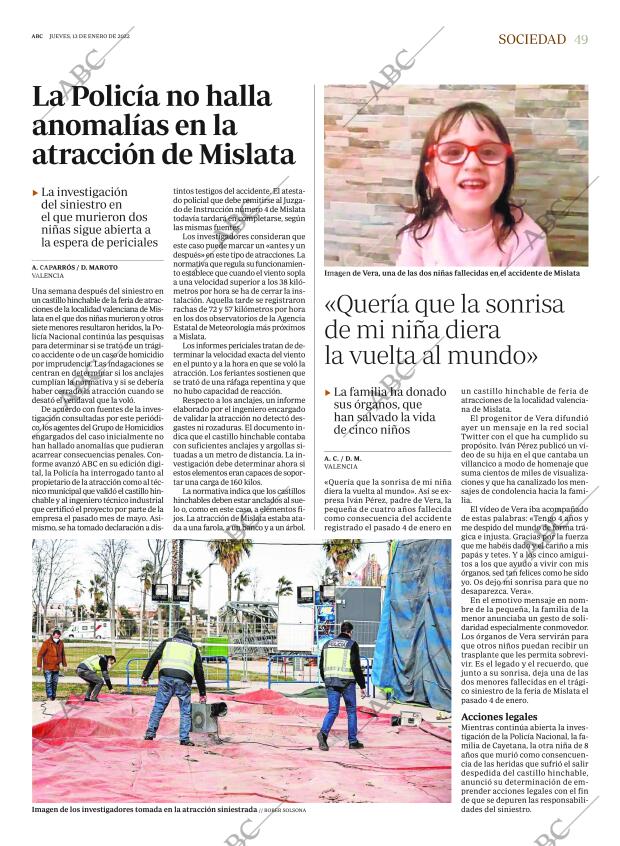 ABC CORDOBA 13-01-2022 página 49
