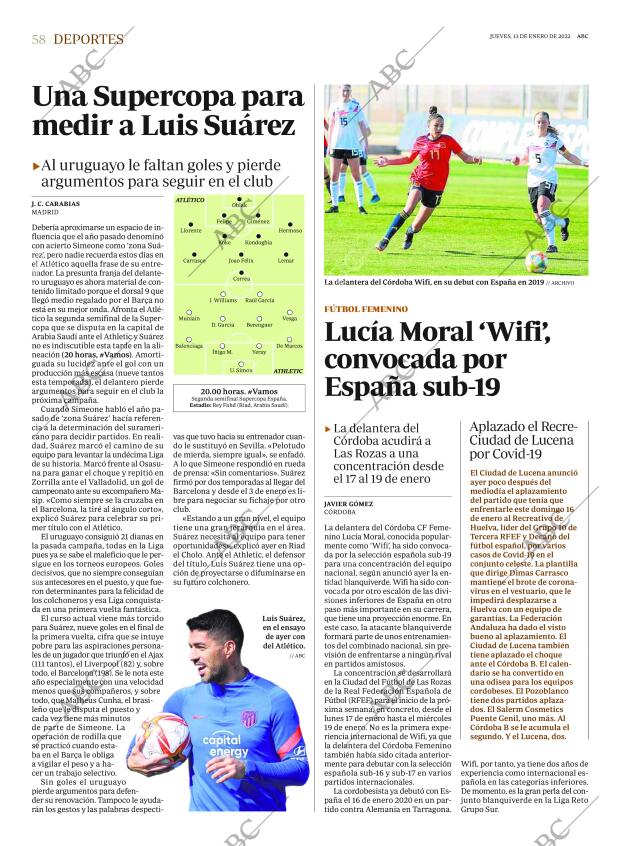 ABC CORDOBA 13-01-2022 página 58
