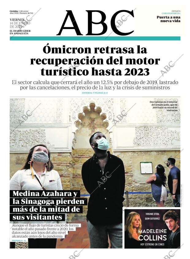 ABC CORDOBA 14-01-2022 página 1