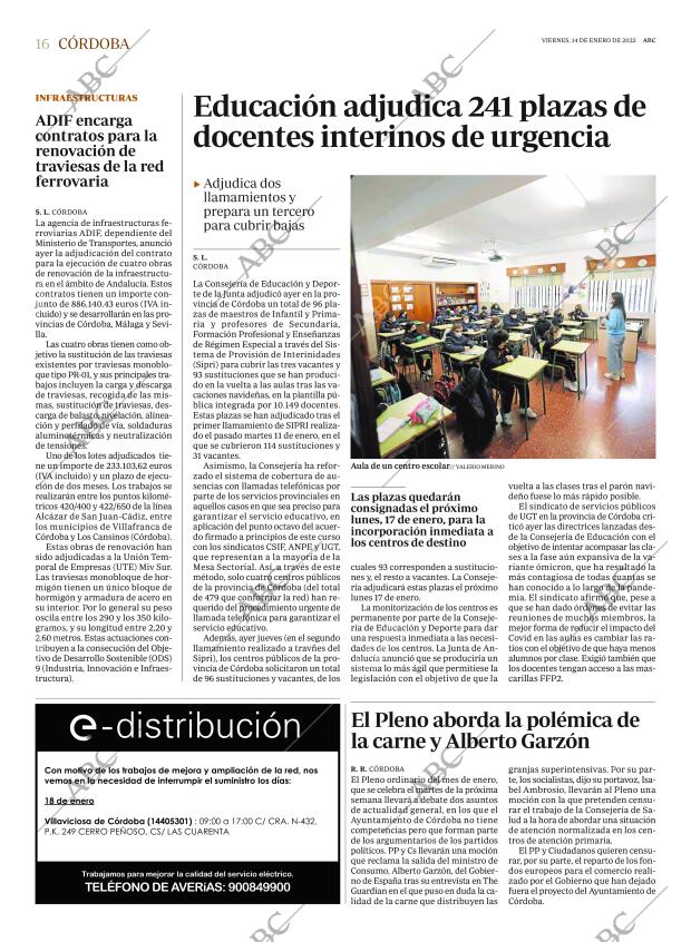 ABC CORDOBA 14-01-2022 página 16
