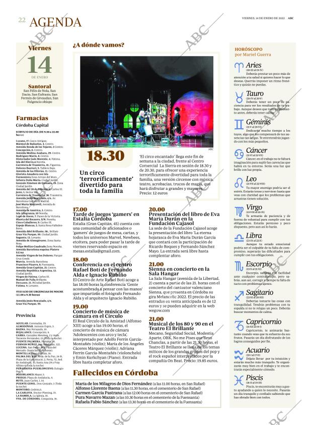 ABC CORDOBA 14-01-2022 página 22