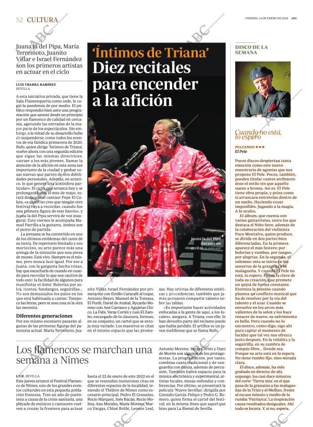 ABC SEVILLA 14-01-2022 página 52