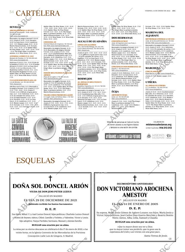 ABC SEVILLA 14-01-2022 página 54