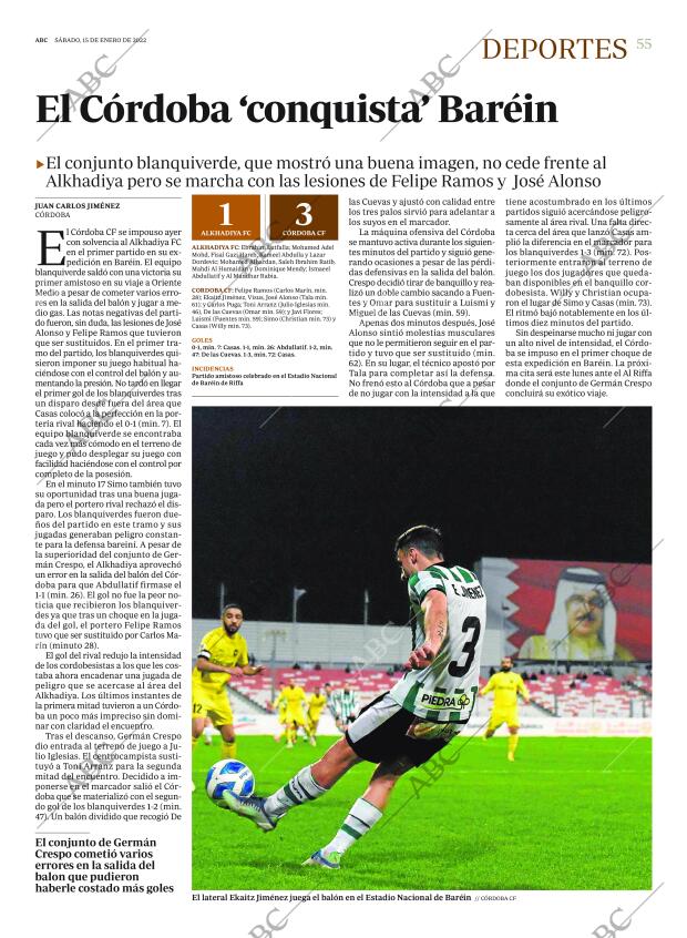 ABC CORDOBA 15-01-2022 página 55